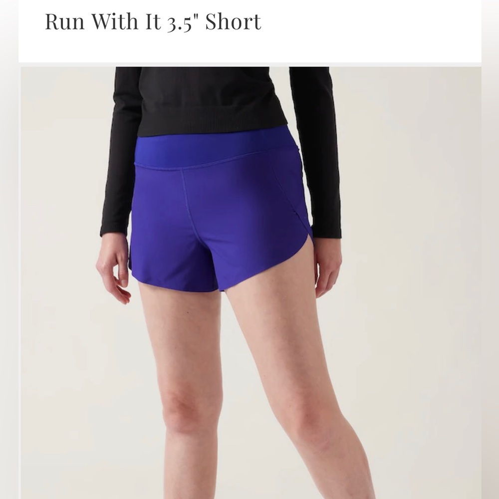 Athleta Run With It 3.5” short
